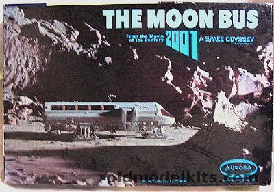 Aurora 1/55 Moon Bus from 2001 Space Odyssey, 829-250 plastic model kit